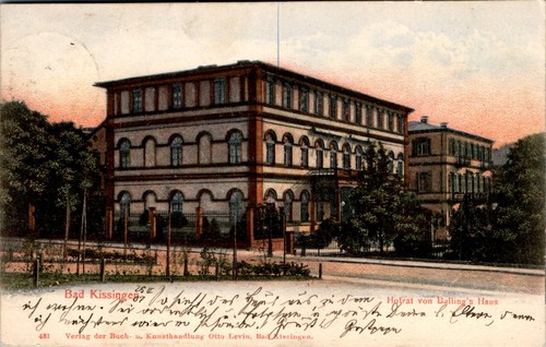 Gruss aus bad kissingen - ak,