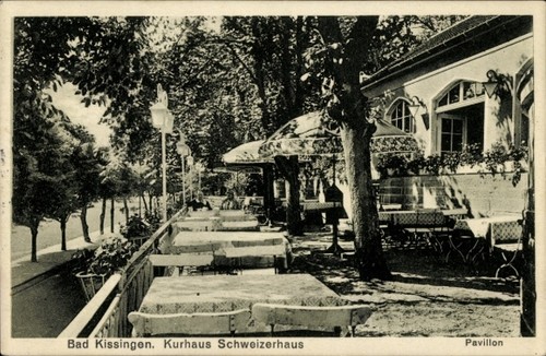Bad kissingen unterfranken - ak,