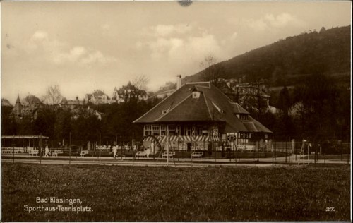 Bad kissingen bayern postkarte - bad,