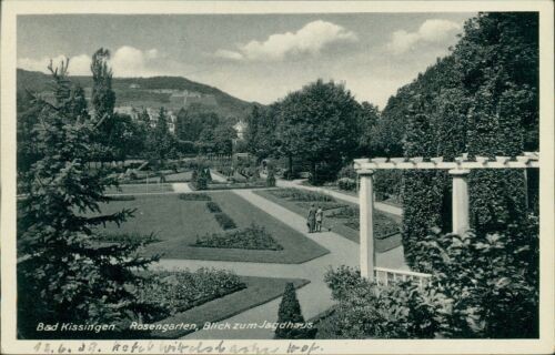 Ansichtskarte bad kissingen - ansichtskarte,