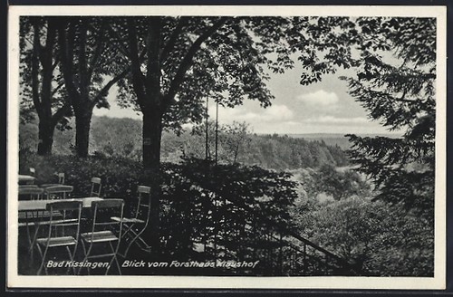 Ansichtskarte bad kissingen - bad,