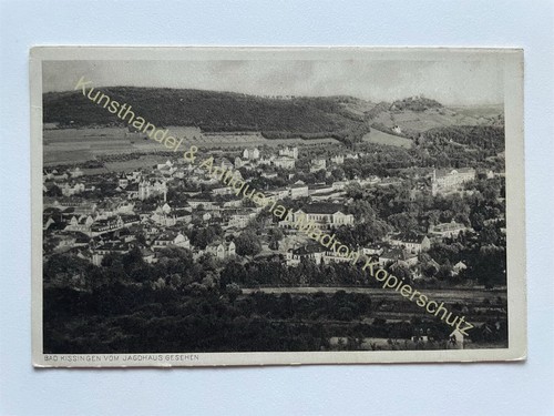 Bad kissingen vom jagdhaus - ak,