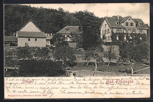 Ansichtskarte bad kissingen - bad,
