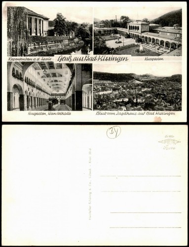 Bad kissingen mehrbildkarte - kissingen,