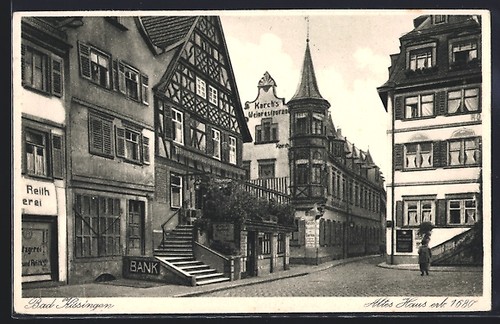 Bad kissingen altes - kissingen,, haus