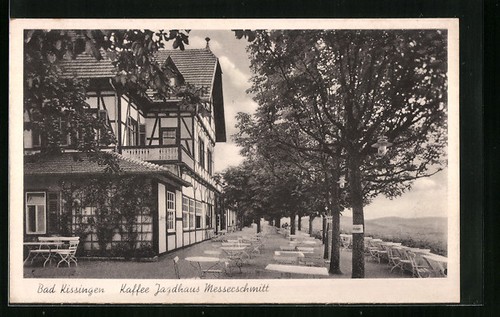 Ansichtskarte bad kissingen - ansichtskarte,