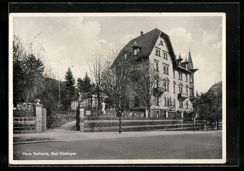 Bad kissingen ansichtskarte - bad, kissingen,