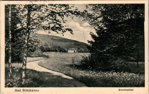 Gruss aus bad brückenau - ak,