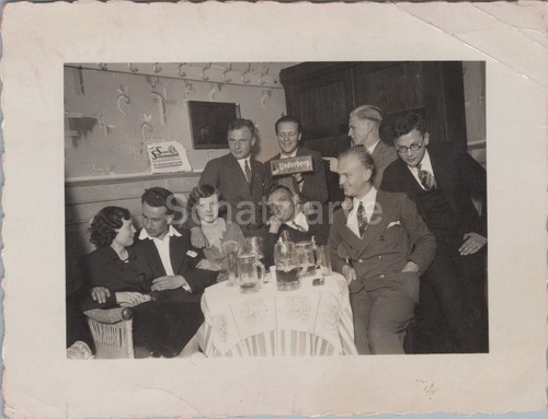 Foto feier im gasthaus - foto,,