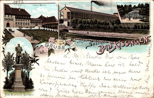 Litho gruss aus bad - litho,