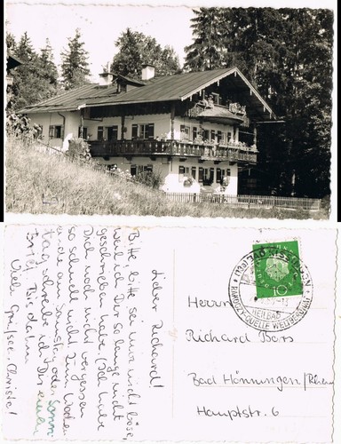 Foto bauernhaus gel - -, gel: